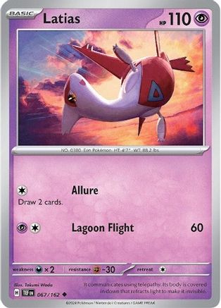 Image of Latias (067/162) [Scarlet & Violet: Temporal Forces]