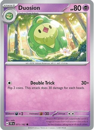 Image of Duosion (071/162) [Scarlet & Violet: Temporal Forces]