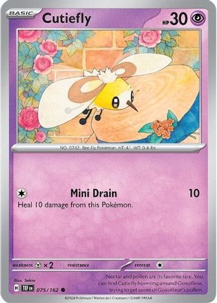 Image of Cutiefly (075/162) [Scarlet & Violet: Temporal Forces]