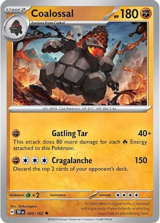 Image of Coalossal (095/162) [Scarlet & Violet: Temporal Forces]