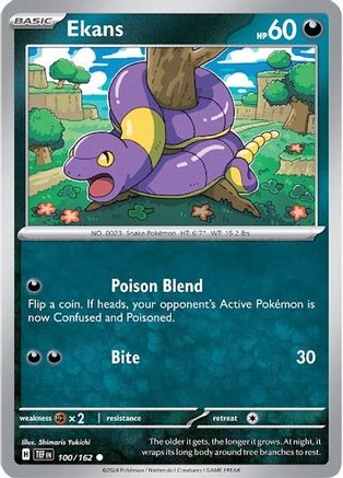 Image of Ekans (100/162) [Scarlet & Violet: Temporal Forces]