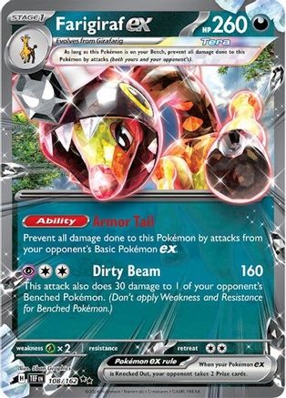Image of Farigiraf ex (108/162) [Scarlet & Violet: Temporal Forces]