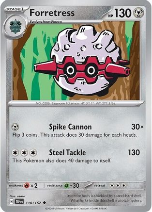 Image of Forretress (110/162) [Scarlet & Violet: Temporal Forces]