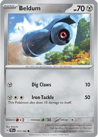 Image of Beldum (113/162) [Scarlet & Violet: Temporal Forces]