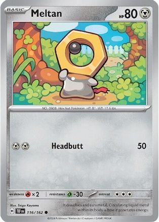 Image of Meltan (116/162) [Scarlet & Violet: Temporal Forces]
