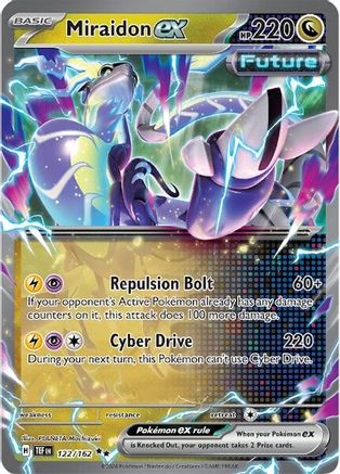 Image of Miraidon ex (122/162) [Scarlet & Violet: Temporal Forces]