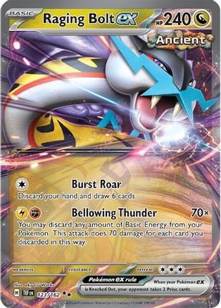 Image of Raging Bolt ex (123/162) [Scarlet & Violet: Temporal Forces]