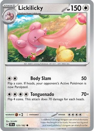 Image of Lickilicky (125/162) [Scarlet & Violet: Temporal Forces]