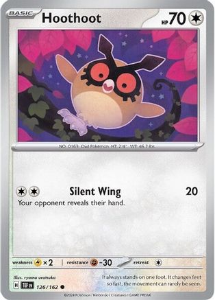 Image of Hoothoot (126/162) [Scarlet & Violet: Temporal Forces]