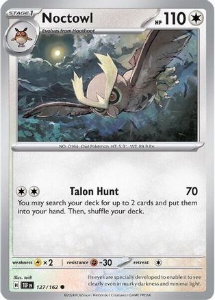 Image of Noctowl (127/162) [Scarlet & Violet: Temporal Forces]