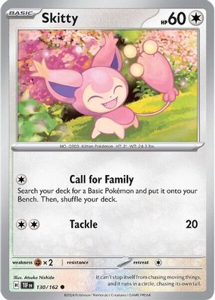 Image of Skitty (130/162) [Scarlet & Violet: Temporal Forces]
