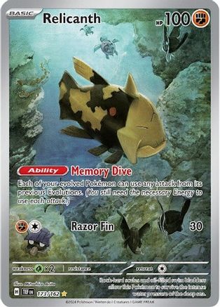 Image of Relicanth (173/162) [Scarlet & Violet: Temporal Forces]