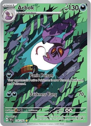Image of Arbok (176/162) [Scarlet & Violet: Temporal Forces]