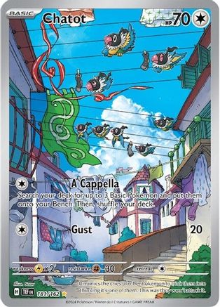 Image of Chatot (181/162) [Scarlet & Violet: Temporal Forces]
