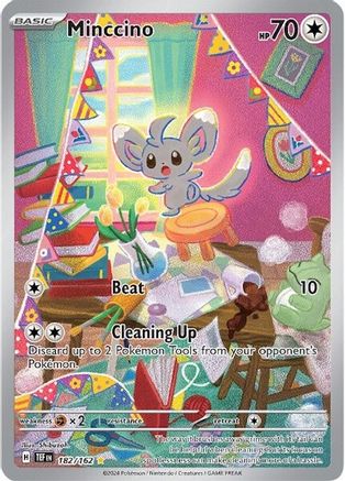 Image of Minccino (182/162) [Scarlet & Violet: Temporal Forces]