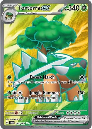 Image of Torterra ex (185/162) [Scarlet & Violet: Temporal Forces]