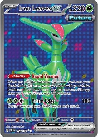Image of Iron Leaves ex (186/162) [Scarlet & Violet: Temporal Forces]
