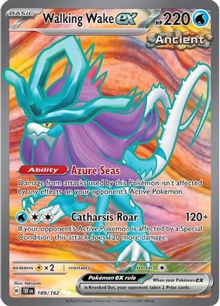 Image of Walking Wake ex (189/162) [Scarlet & Violet: Temporal Forces]