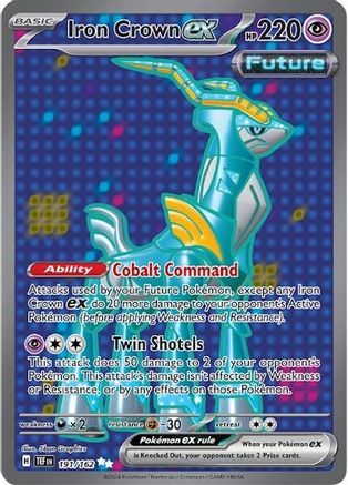 Image of Iron Crown ex (191/162) [Scarlet & Violet: Temporal Forces]