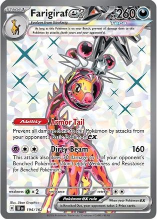 Image of Farigiraf ex (194/162) [Scarlet & Violet: Temporal Forces]