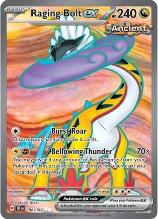 Image of Raging Bolt ex (196/162) [Scarlet & Violet: Temporal Forces]