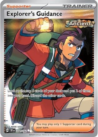 Image of Explorer's Guidance (200/162) [Scarlet & Violet: Temporal Forces]