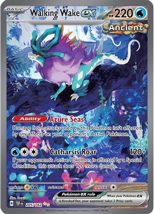 Image of Walking Wake ex (205/162) [Scarlet & Violet: Temporal Forces]