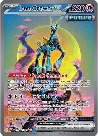 Image of Iron Crown ex (206/162) [Scarlet & Violet: Temporal Forces]