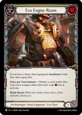 Image of Evo Engine Room [FAB208] (Promo)  Rainbow Foil