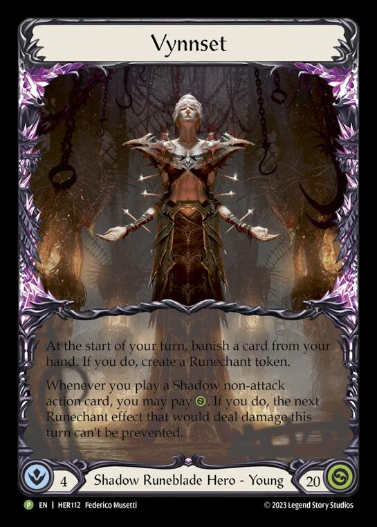 Image of Vynnset [HER112] (Promo)  Rainbow Foil