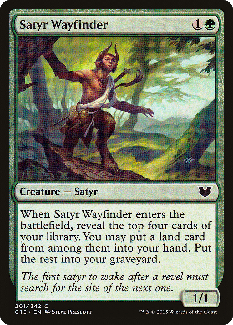 Image of Satyr Wayfinder [Commander 2015]