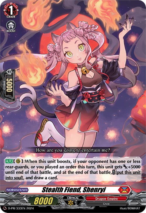 Image of Stealth Fiend, Shenryi (D-PR/333EN) [D Promo Cards]