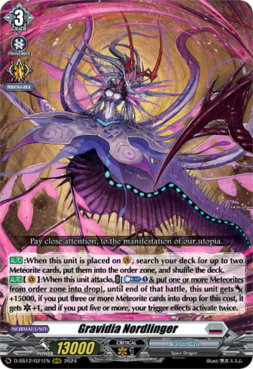 Image of Gravidia Nordlinger (D-SS12/021EN) [Triple Drive]