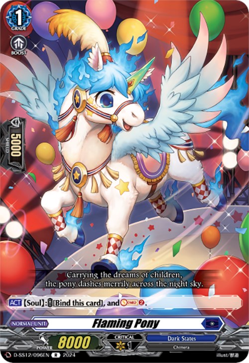 Image of Flaming Pony (D-SS12/096EN) [Triple Drive]