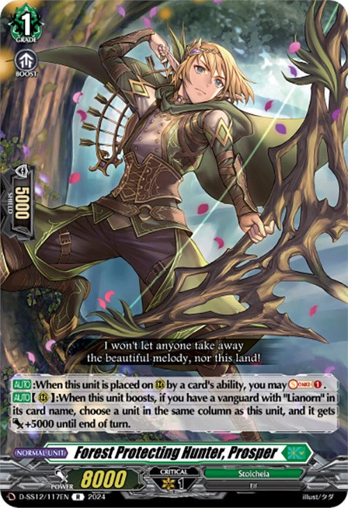 Image of Forest Protecting Hunter, Prosper (D-SS12/117EN) [Triple Drive]
