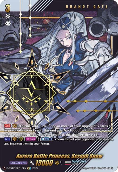 Image of Aurora Battle Princess, Seraph Snow (D-SS12/SEC10EN) [Triple Drive]