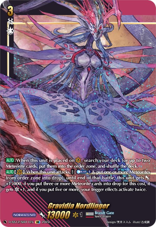 Image of Gravidia Nordlinger (D-SS12/SIR11EN) [Triple Drive]