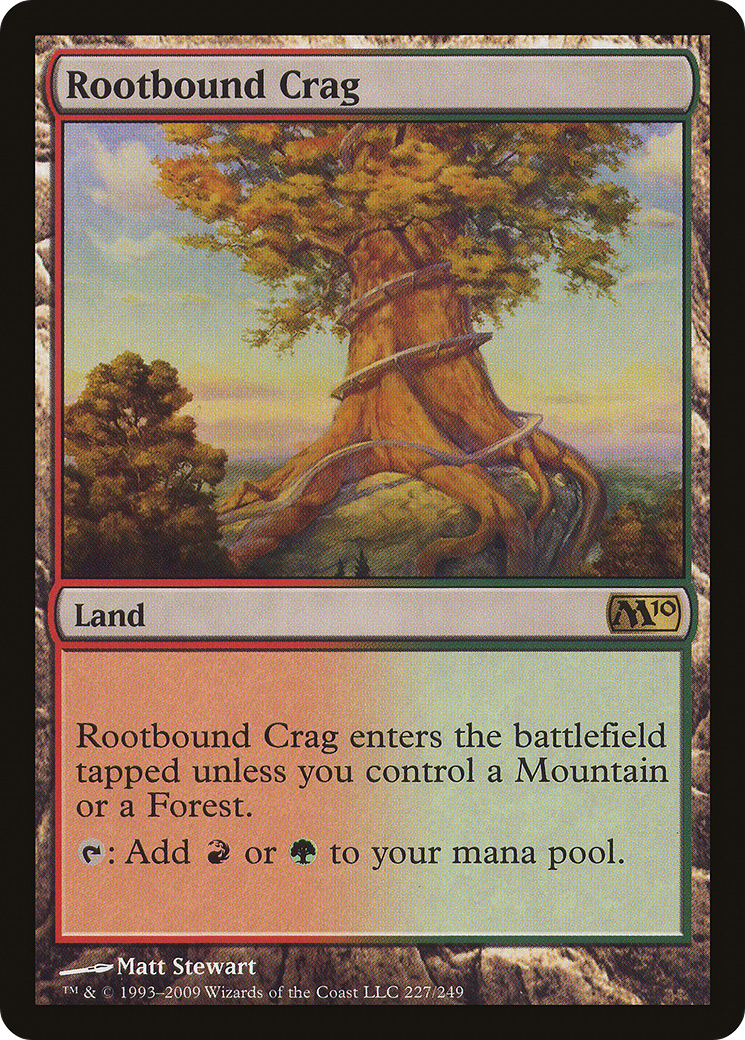 Image of Rootbound Crag [Magic 2010]