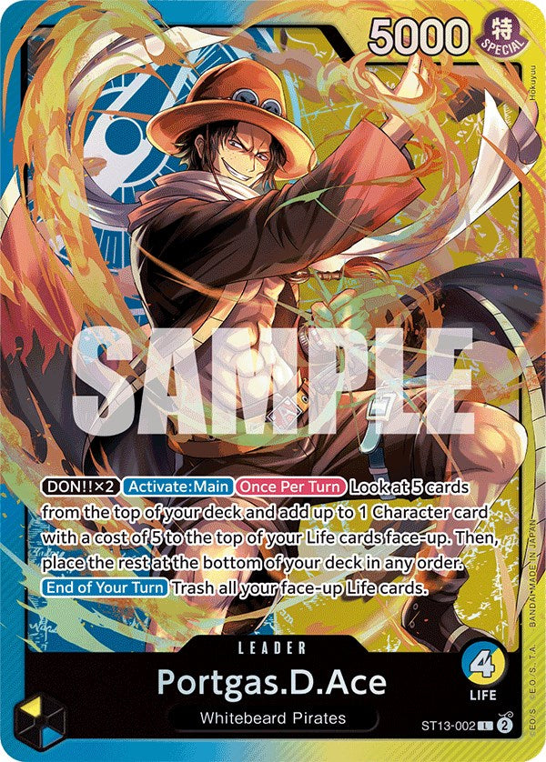 Image of Portgas.D.Ace [Ultra Deck: The Three Brothers]