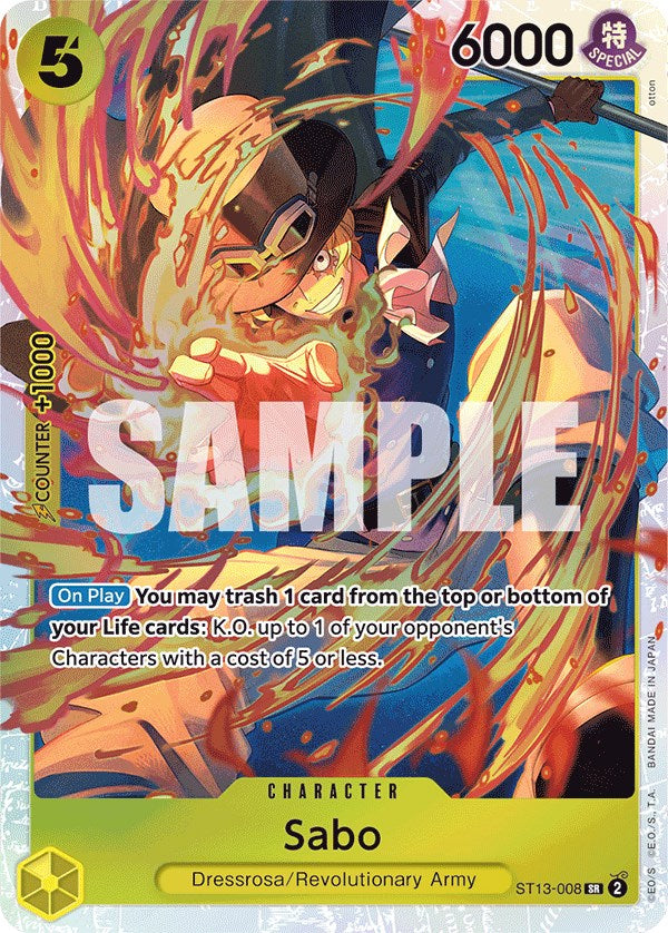 Image of Sabo [Ultra Deck: The Three Brothers]