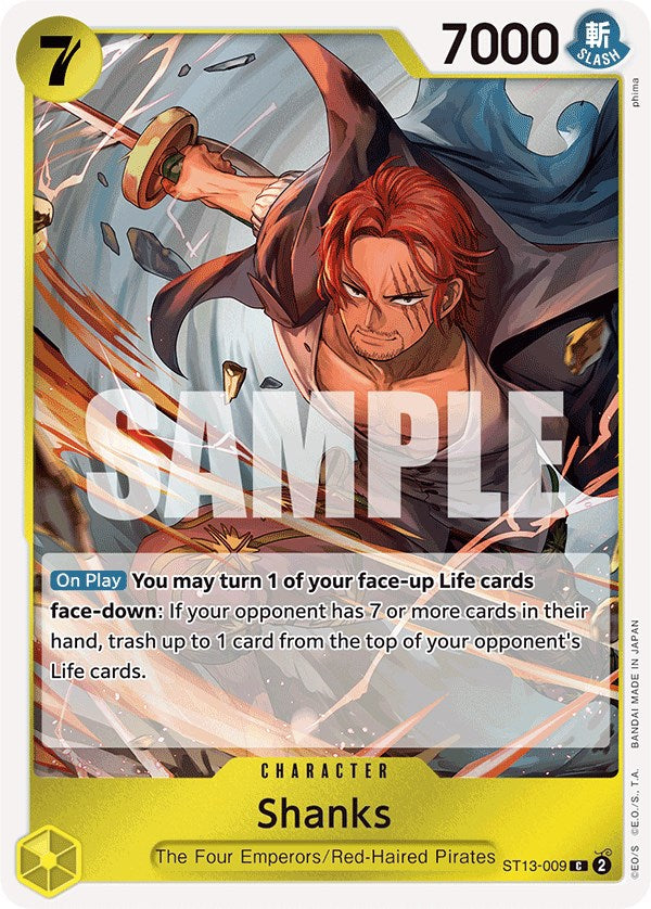 Image of Shanks [Ultra Deck: The Three Brothers]