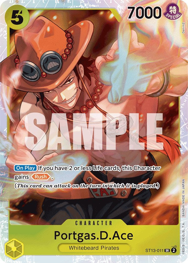 Image of Portgas.D.Ace [Ultra Deck: The Three Brothers]