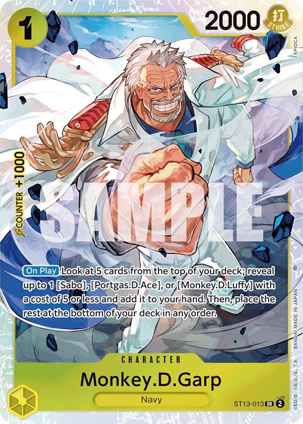 Image of Monkey.D.Garp [Ultra Deck: The Three Brothers]