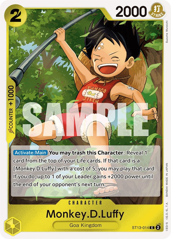 Image of Monkey.D.Luffy [Ultra Deck: The Three Brothers]