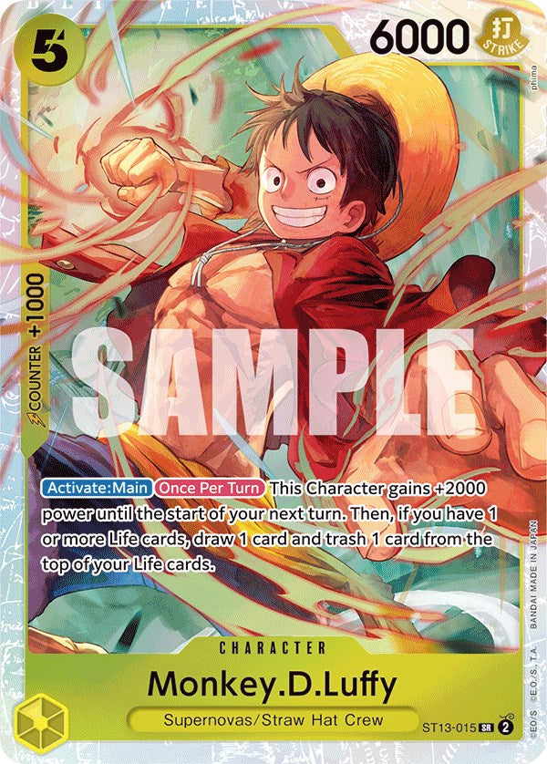 Image of Monkey.D.Luffy [Ultra Deck: The Three Brothers]