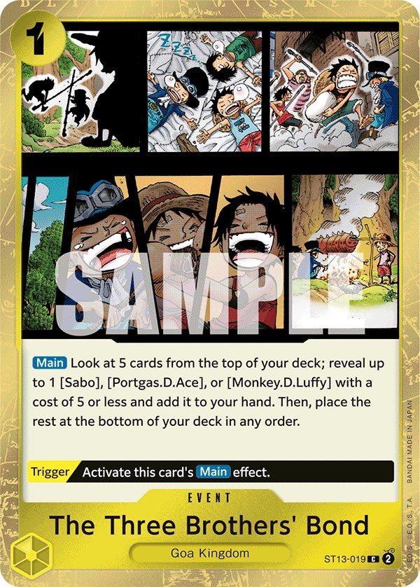 Image of The Three Brothers' Bond [Ultra Deck: The Three Brothers]