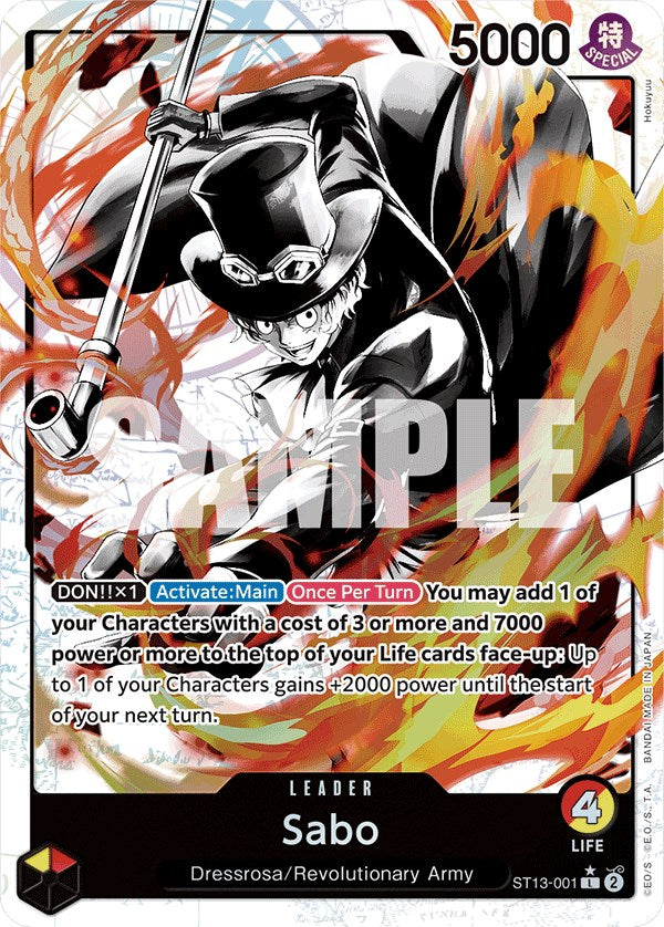 Image of Sabo (Parallel) [Ultra Deck: The Three Brothers]