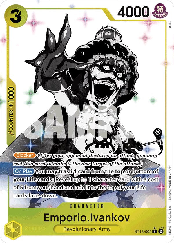 Image of Emporio.Ivankov (Parallel) [Ultra Deck: The Three Brothers]