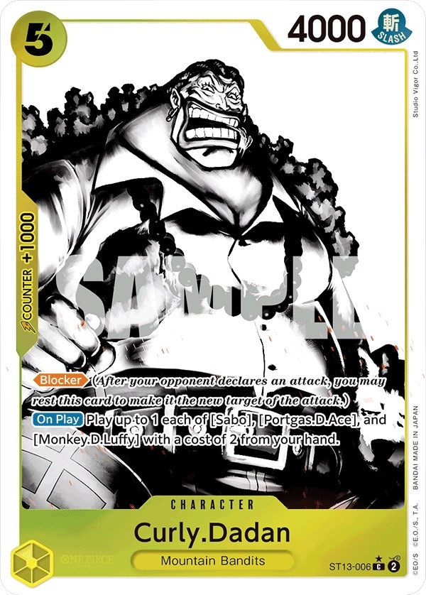 Image of Curly.Dadan (Parallel) [Ultra Deck: The Three Brothers]