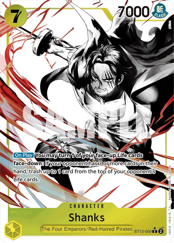 Image of Shanks (Parallel) [Ultra Deck: The Three Brothers]
